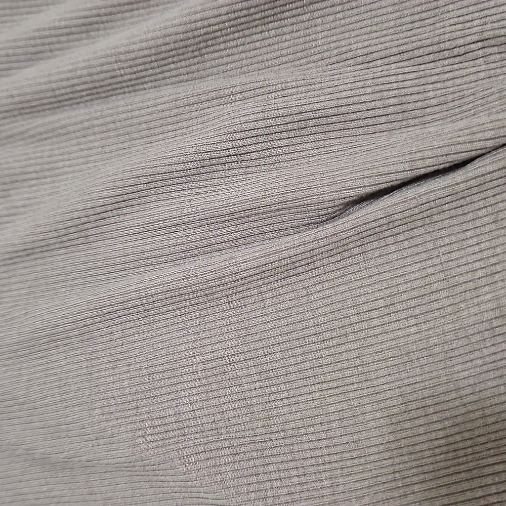 Matte Collection Essential Ribbed Long Sleeve- Mocha - Picture 3 of 3